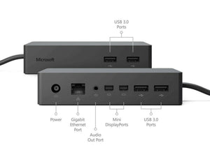 Microsoft 1661 Surface Dock with Charger Included