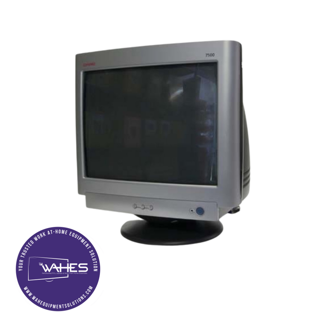 Compaq S7500 17-inch 1280 x 1024 Resolution CRT Monitor (VINTAGE - RENEWED)