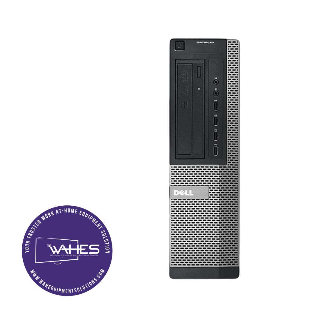 Dell Optiplex 7010 DT Refurbished GRADE B Desktop CPU Tower Microsoft Office and Accessories): Intel i7-3770 Ghz|8GB Ram|250GB SSD| Work from