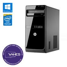 Load image into Gallery viewer, HP 200 G1 MT Buisiness Refurbished GRADE A Desktop CPU Tower ( Microsoft Office and Accessories): Intel Pentium J2850|4GB Ram|500GB HDD| Call Center Work from Home|School|Office