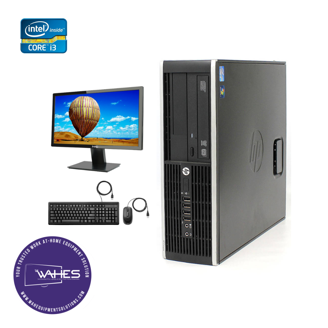 HP Compaq i3-2120 3.3GHz HDD500GB ,250GB Win10 Pro 64bit HP Compaq 