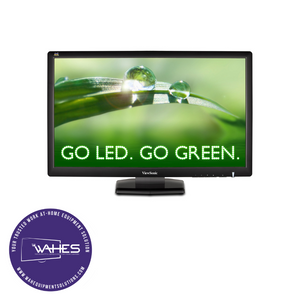 Viewsonic LCD VX2703MH-LED (VS14818) 68.6 cm (27") 1920 x 1080 pixels Full HD Black Monitor Renewed