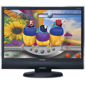 ViewSonic VG2230wm 22" Widescreen LCD Computer Display with VGA/DVI Connectors and Stereo Speakers Monitor Renewed