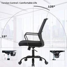Load image into Gallery viewer, Ergonomic Swivel Rolling Home Office Mesh Chair with Lumbar Support