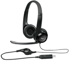 Load image into Gallery viewer, Logitech H390 - Noise Cancelling USB Headset - Work At-Home Equipment Solutions (WAHES)