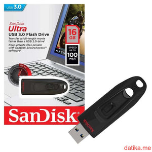 SanDisk Cruzer USB 3.0 16GB - Flash Drive (BUILD YOUR ASD)